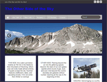 Tablet Screenshot of othersideofthesky.net